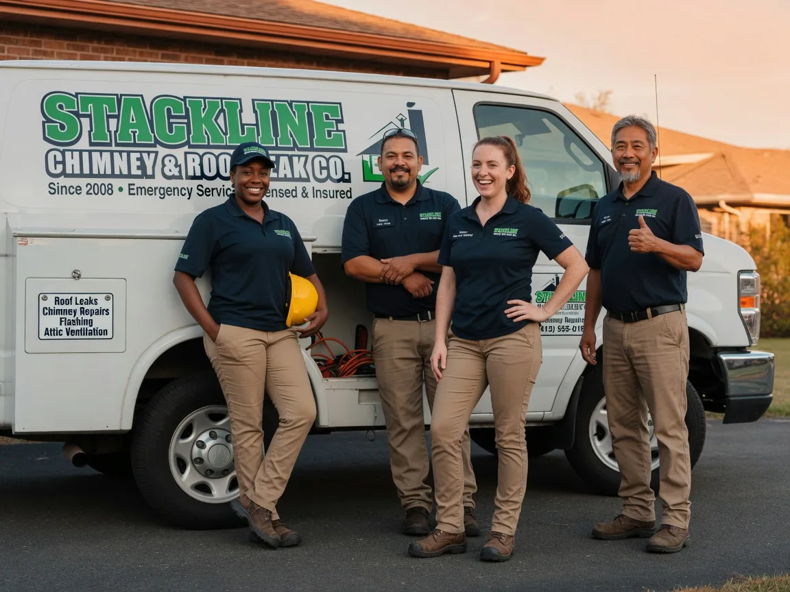 Chimney flashing repair company in Stockton, UT